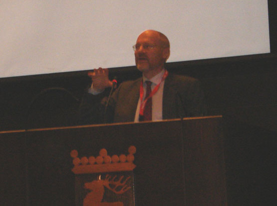 Janken Myrdal föreläste under temat "Landsbygdens framtid i Norden".